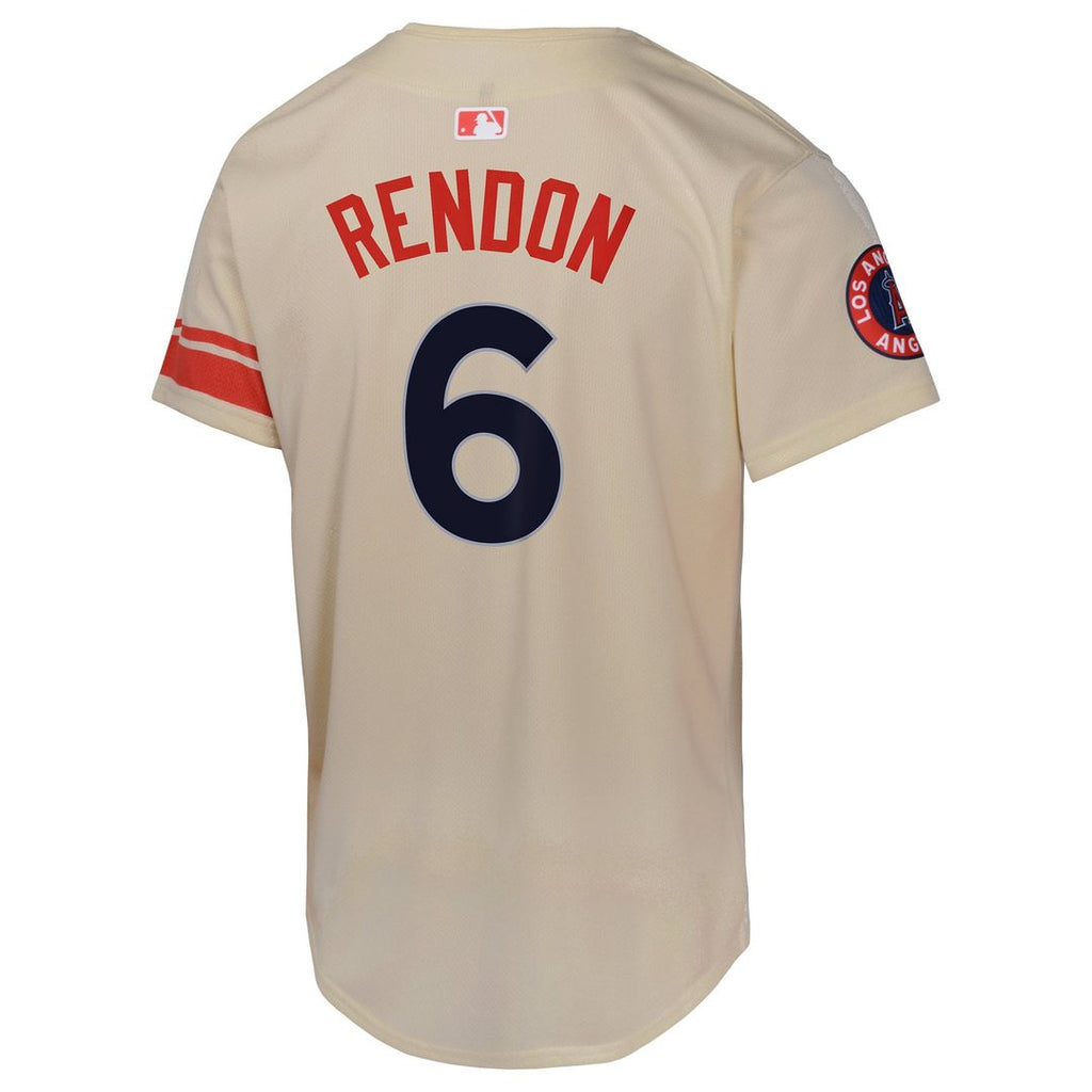 Anthony Rendon Los Angeles Angels Youth City Connect Limited Player Jersey - Cream