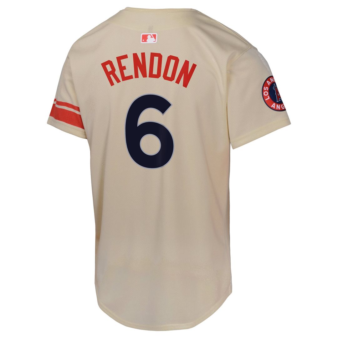 Anthony Rendon Los Angeles Angels Youth City Connect Limited Player Jersey - Cream