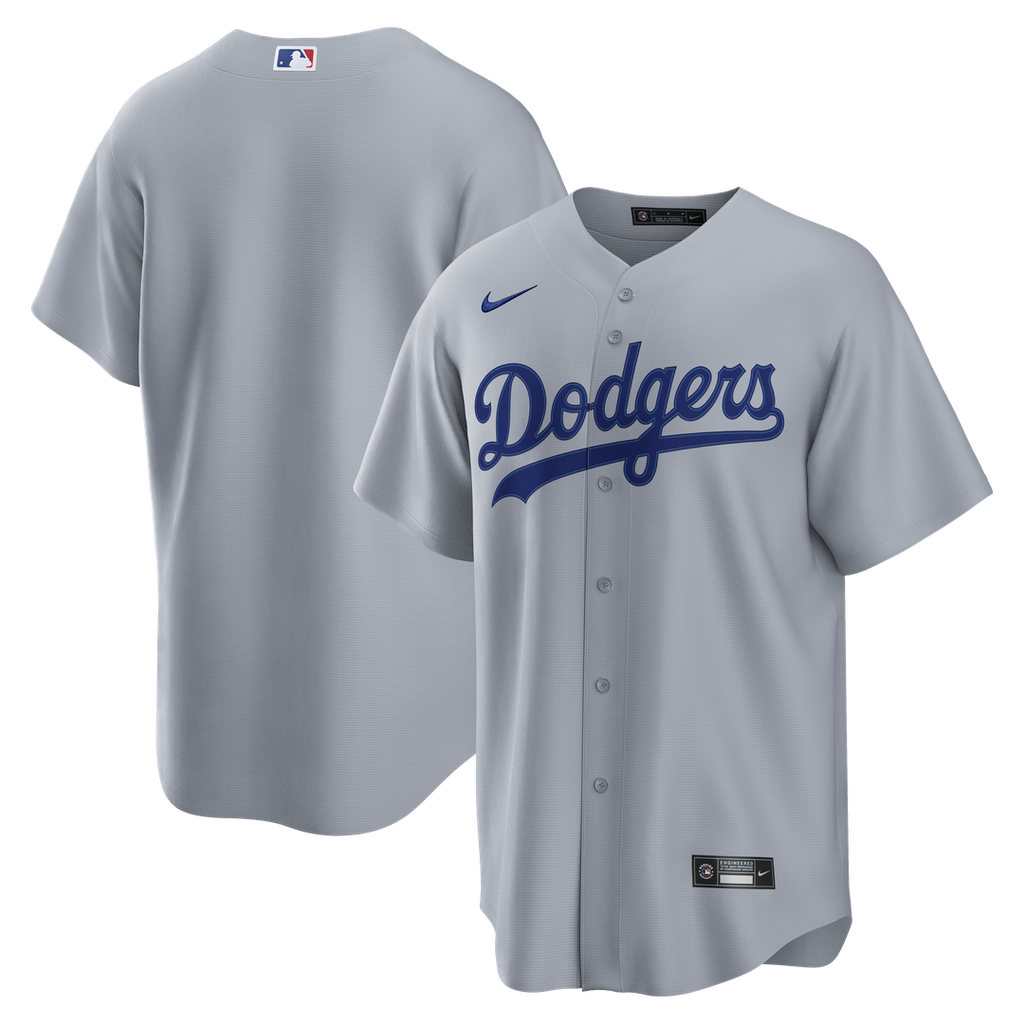 Los Angeles Dodgers Road Replica Jersey - Gray