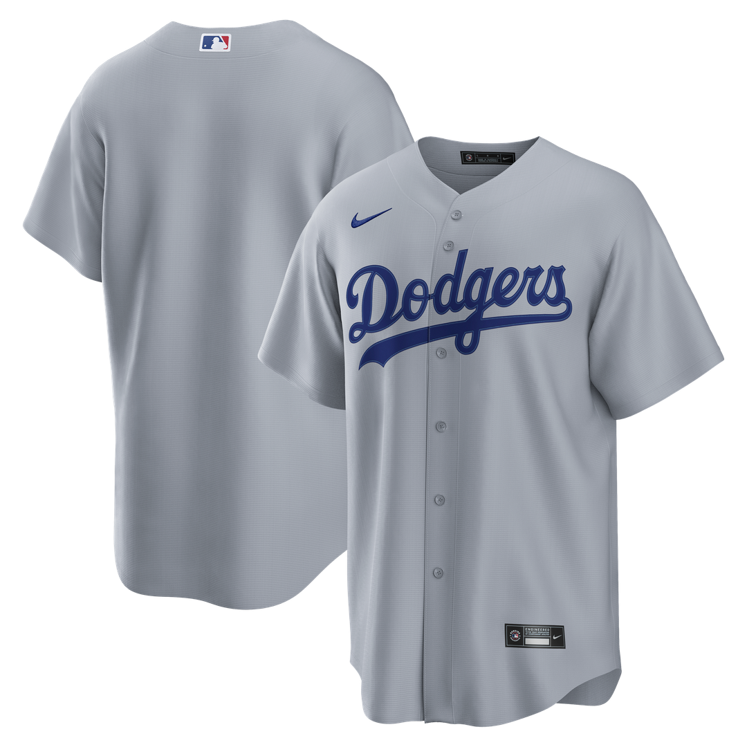 Los Angeles Dodgers Road Replica Jersey - Gray