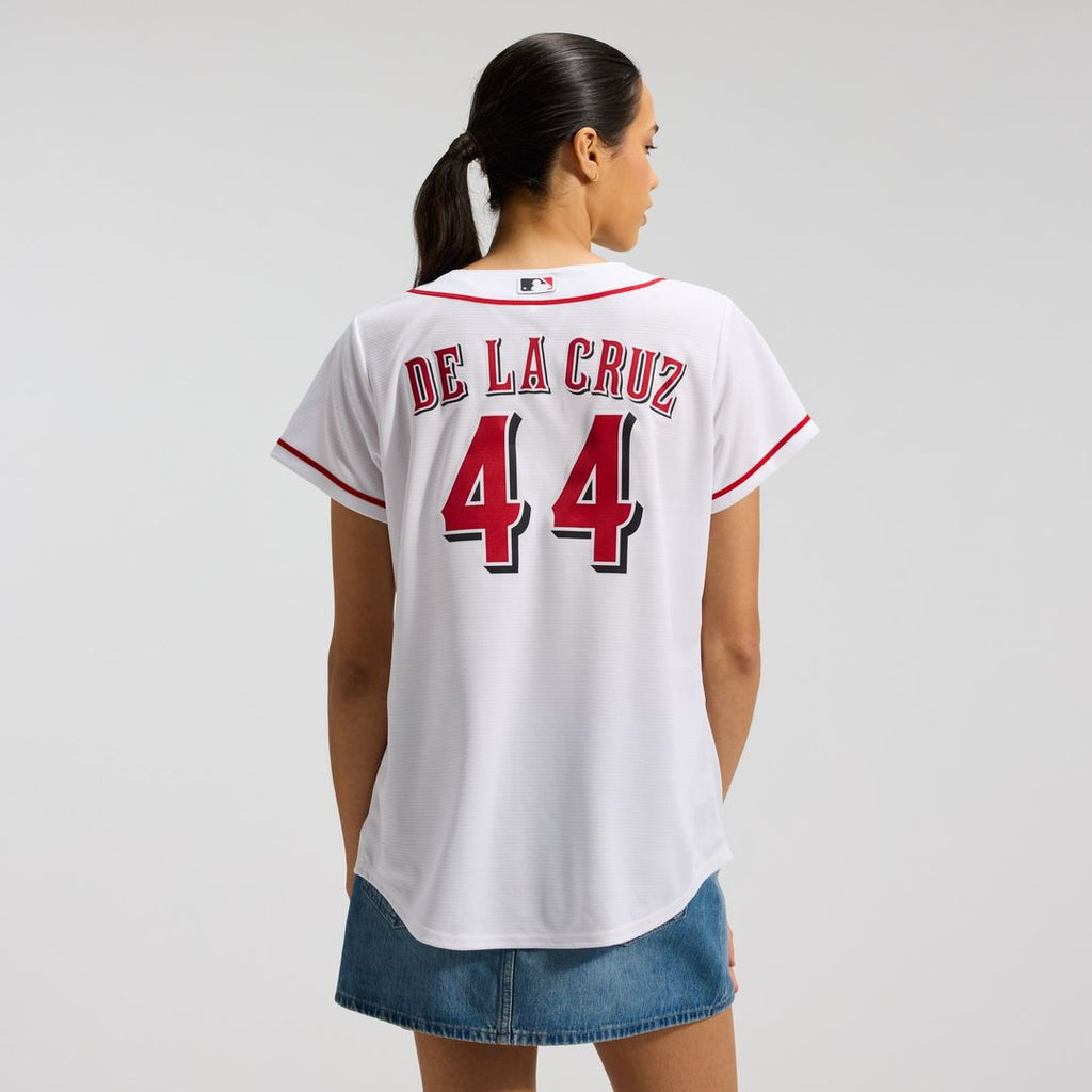 Elly De La Cruz Cincinnati Reds Women's Home Replica Jersey - White