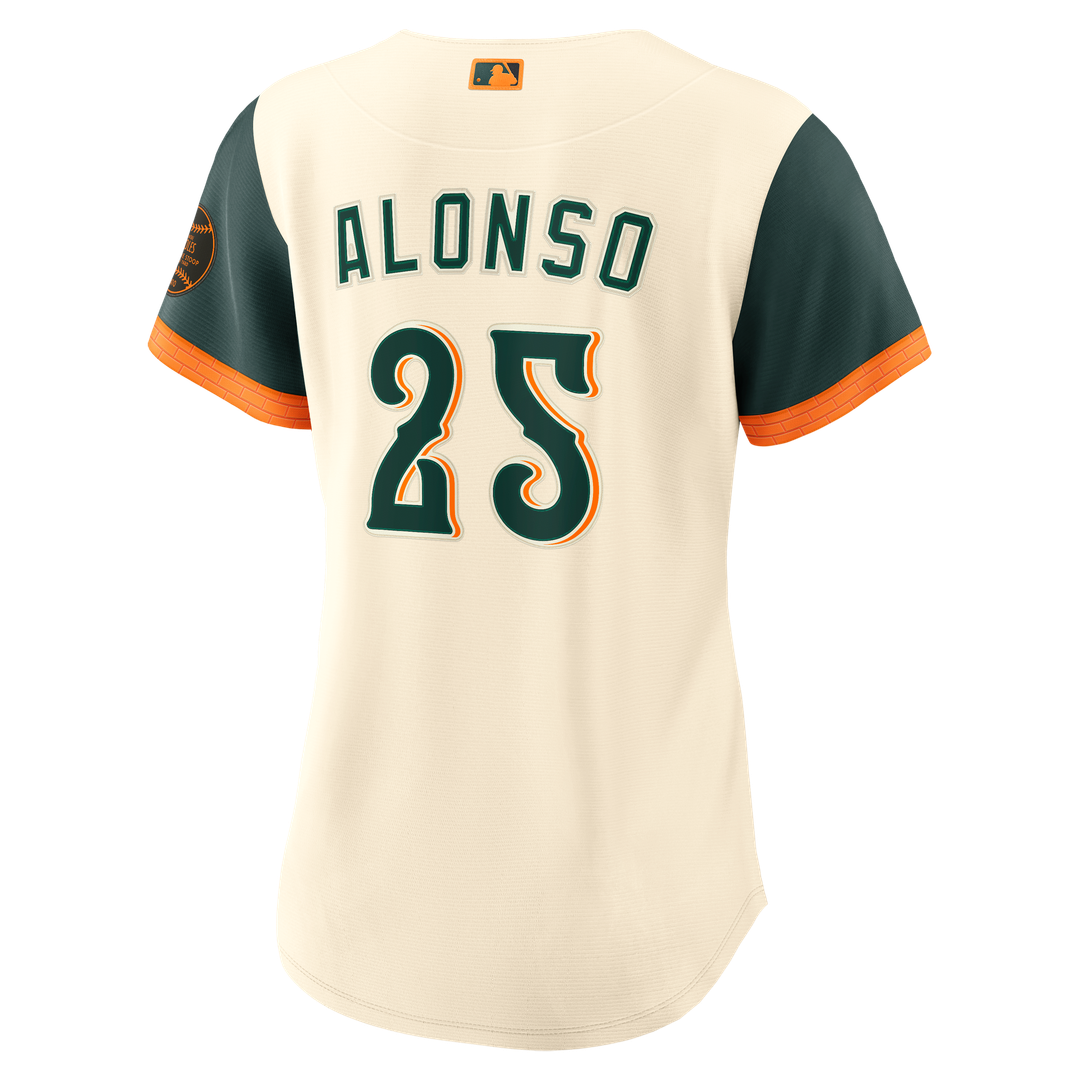 Pete Alonso Baltimore Orioles Women's 2026 City Connect Stadium Jersey - Cream