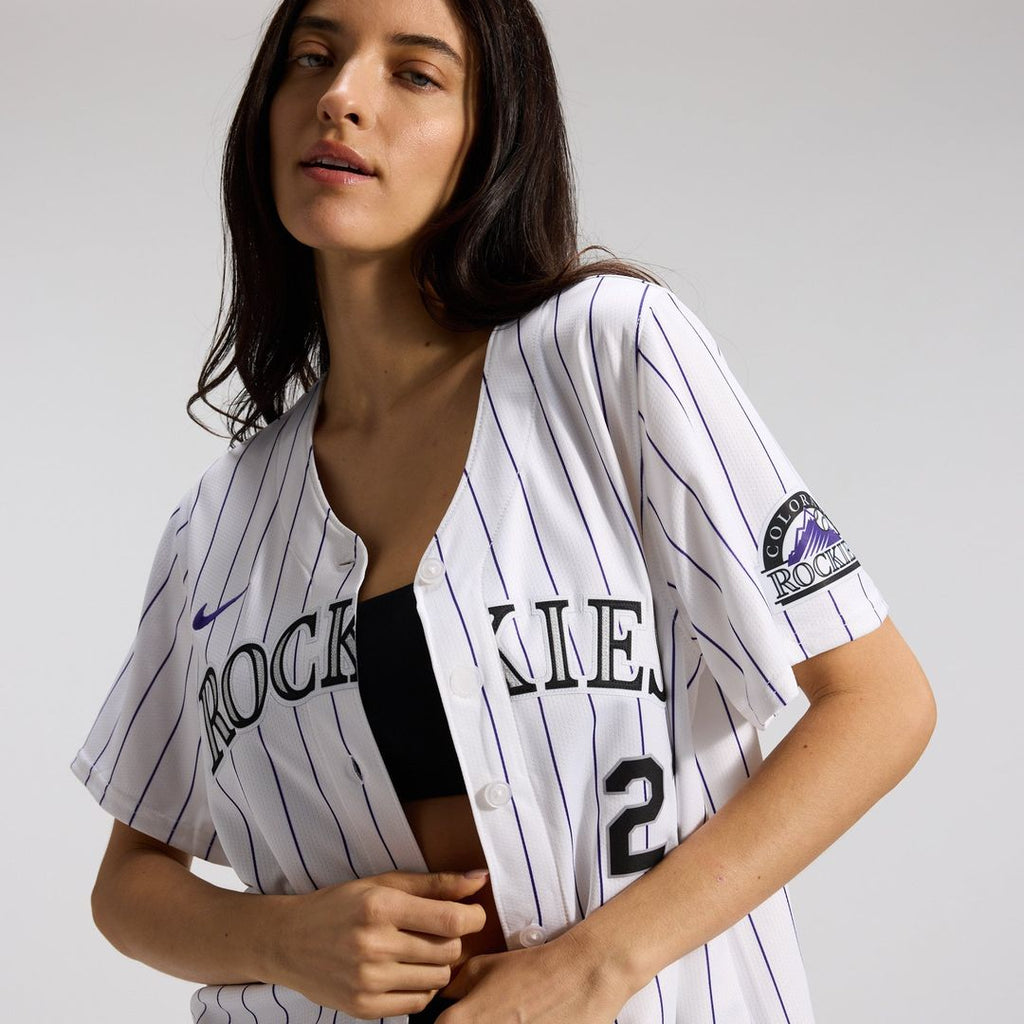 Kris Bryant Colorado Rockies Women's Home Limited Player Jersey - White