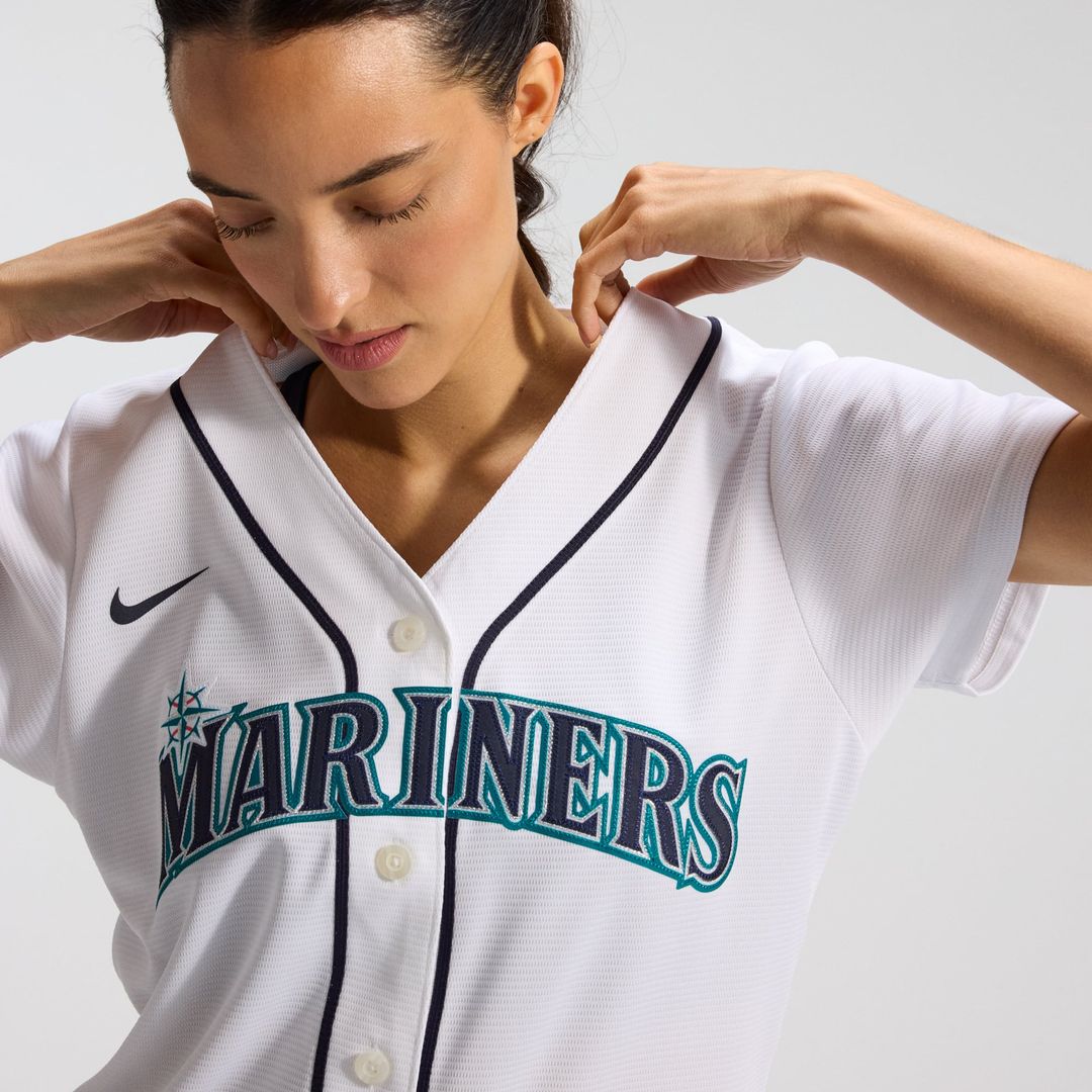 Cal Raleigh Seattle Mariners Women's Home Replica Jersey - White