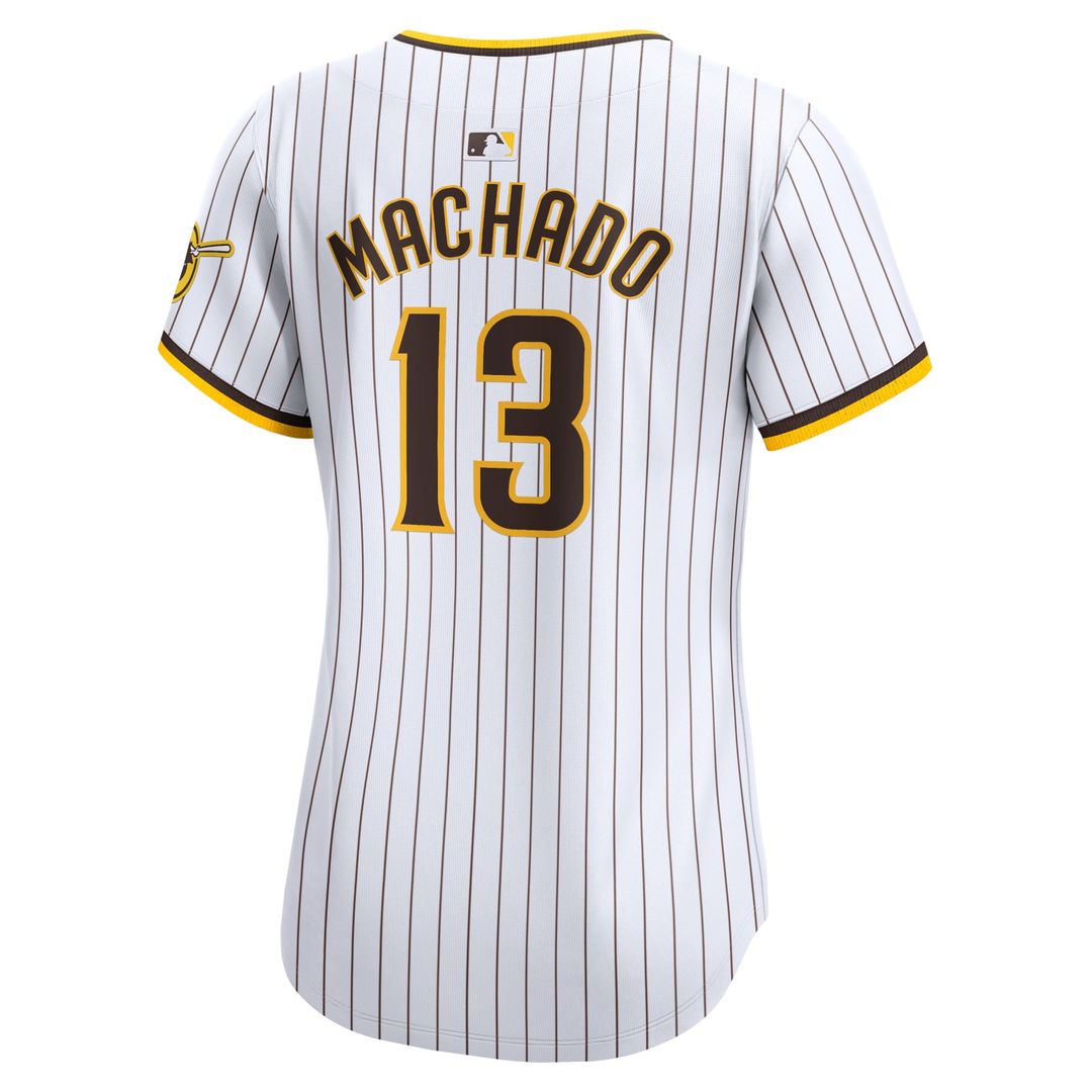 Manny Machado San Diego Padres Women's Home Limited Player Jersey - White