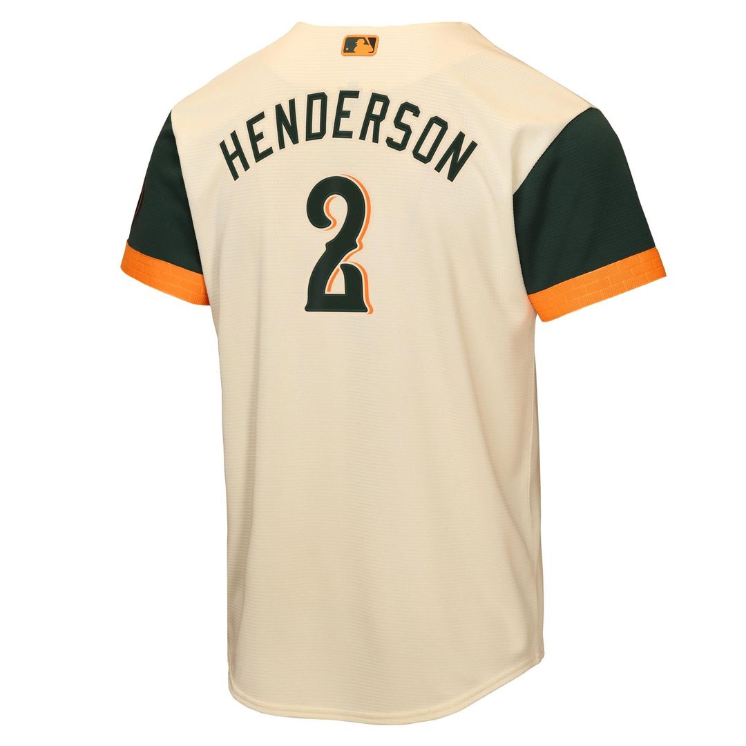 Gunnar Henderson Baltimore Orioles Youth 2026 City Connect Stadium Jersey - Cream
