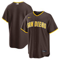 San Diego Padres Road Replica Jersey - Brown