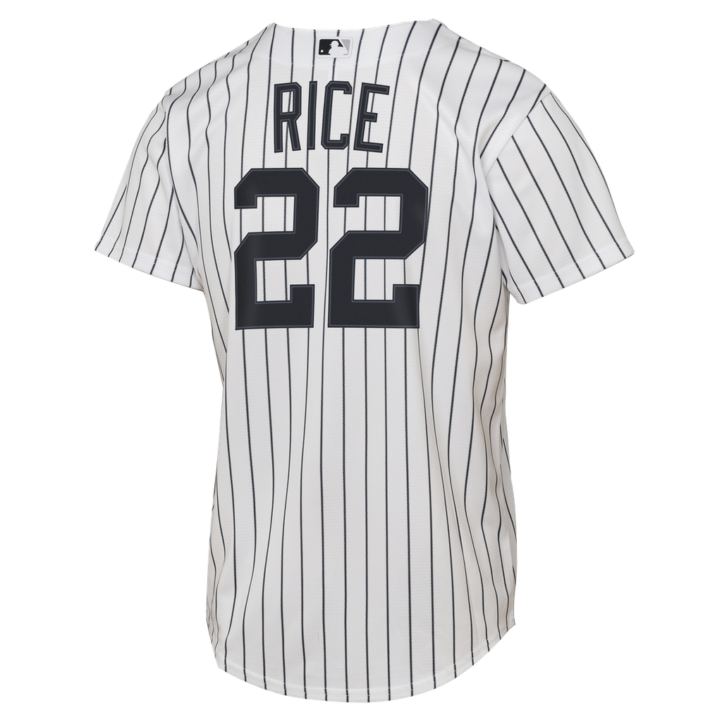 Ben Rice New York Yankees Youth Home Replica Jersey - White