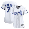 Bobby Witt Jr. Kansas City Royals Women's Home Limited Player Jersey - White