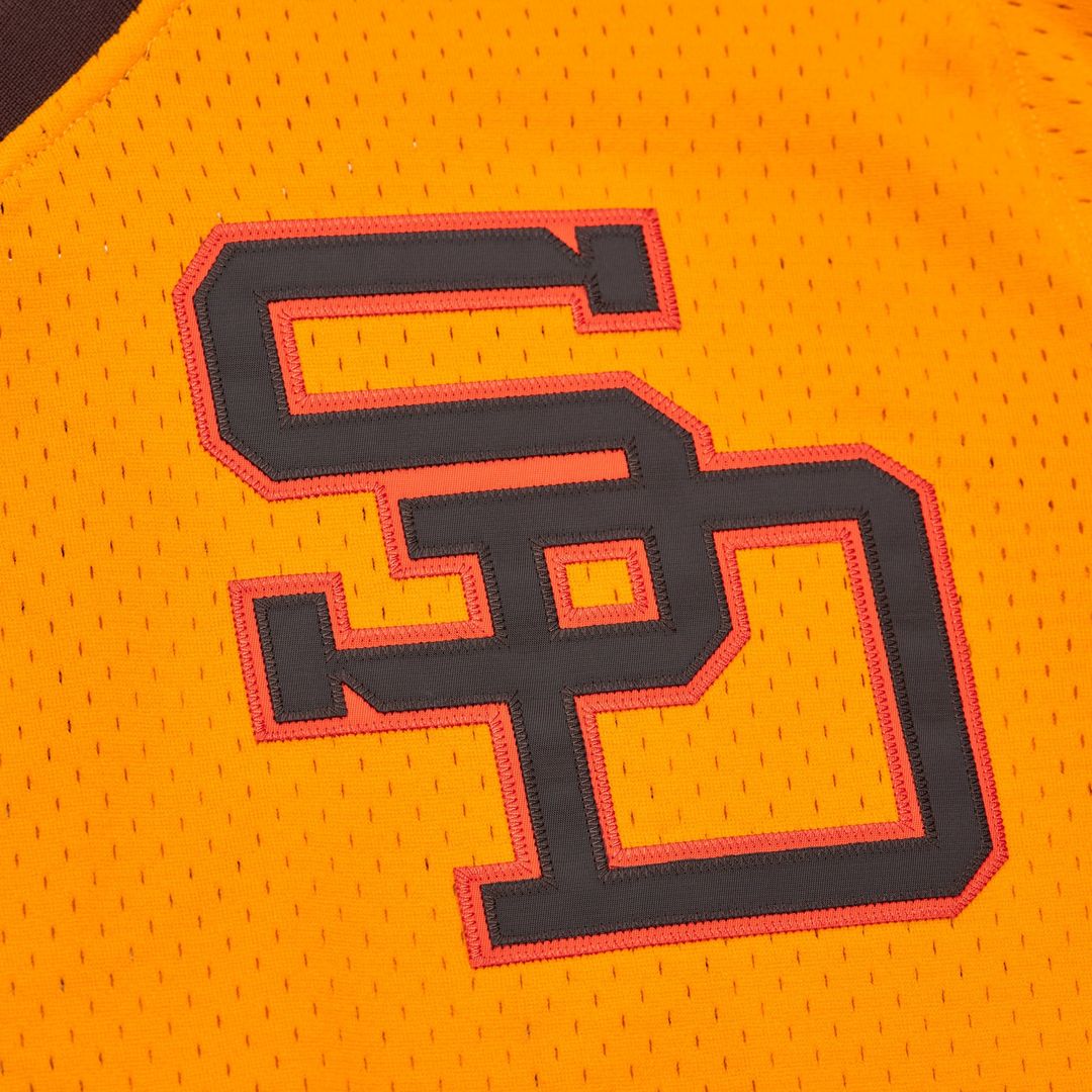 Tony Gwynn San Diego Padres Big & Tall Cooperstown Mesh Batting Practice Jersey - Gold
