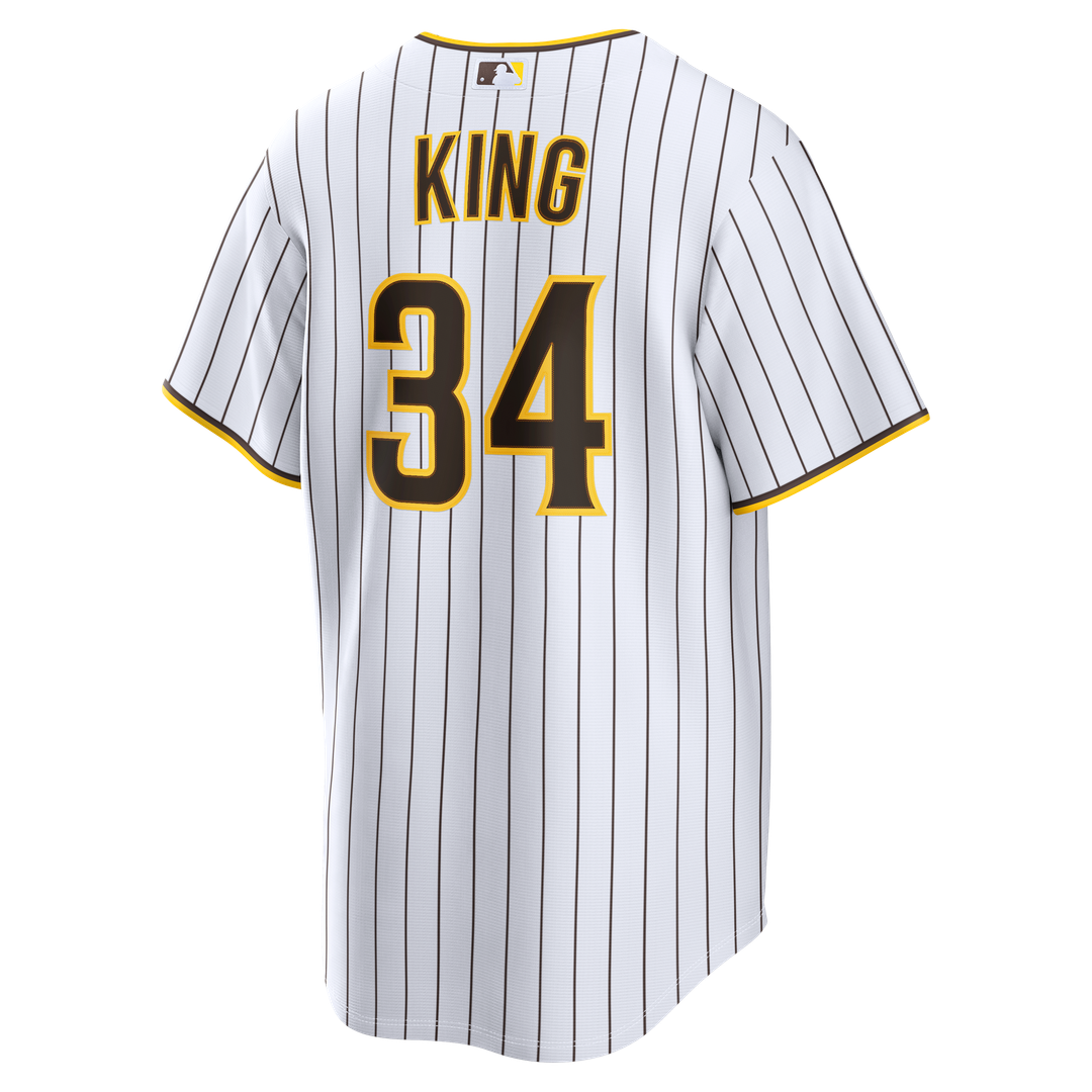 Michael King San Diego Padres Home Replica Jersey - White