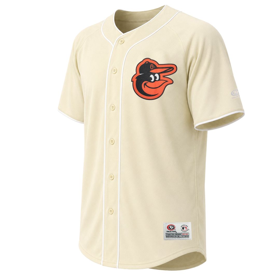 Baltimore Orioles Stitches Fashion Jersey - Cream