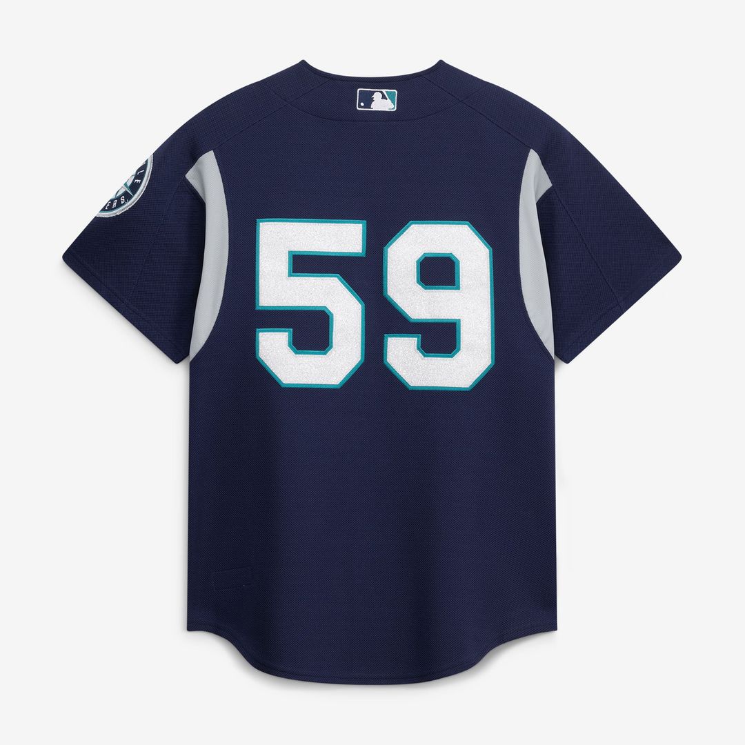 Felix Hernandez Seattle Mariners Cooperstown Collection Batting Practice Jersey - Navy