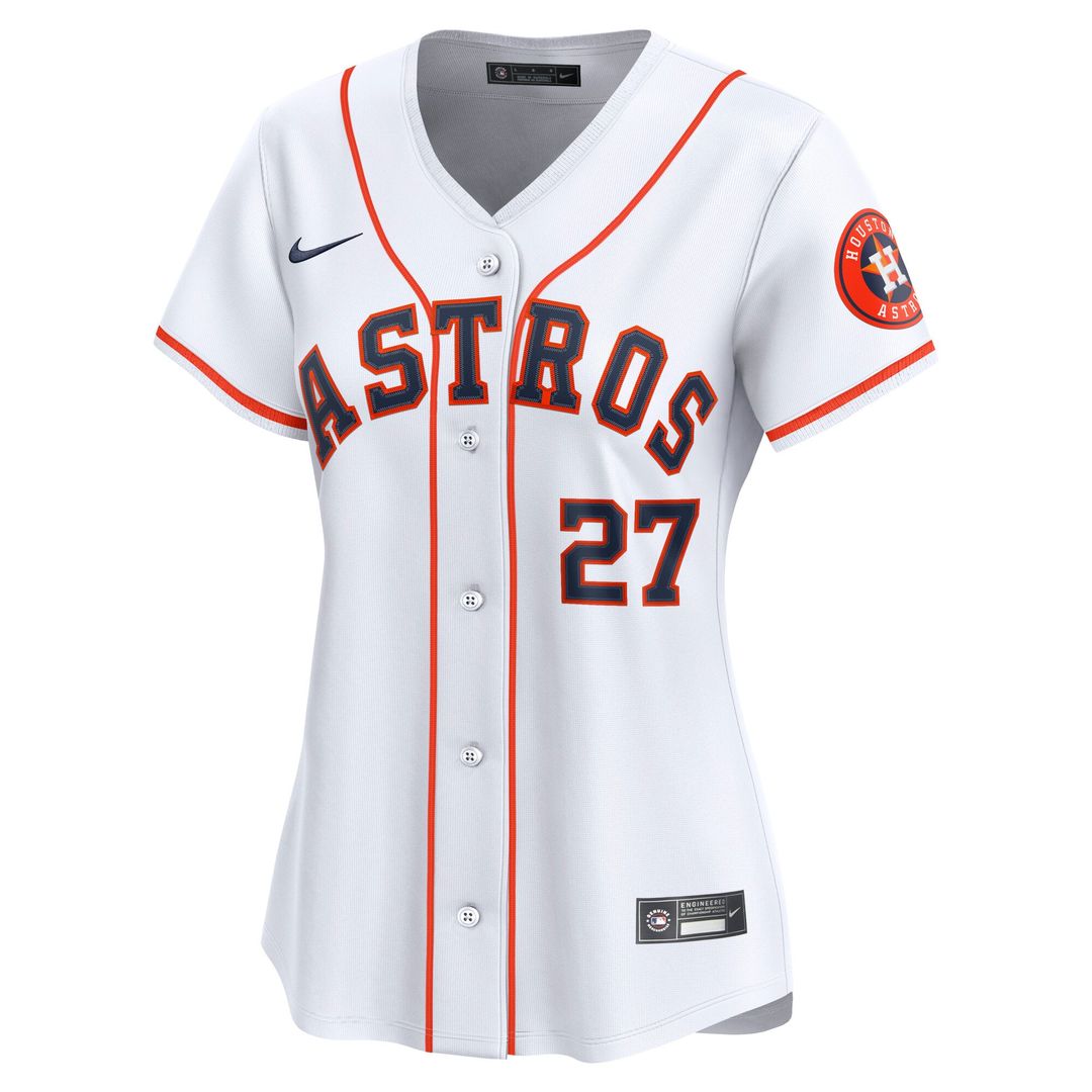 Jose Altuve Houston Astros Women's Home Limited Player Jersey - White