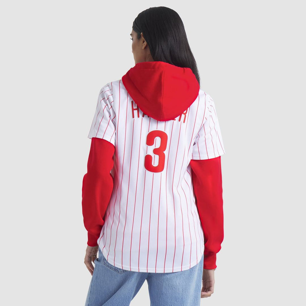 Bryce Harper Philadelphia Phillies Women's Home Limited Player Jersey - White