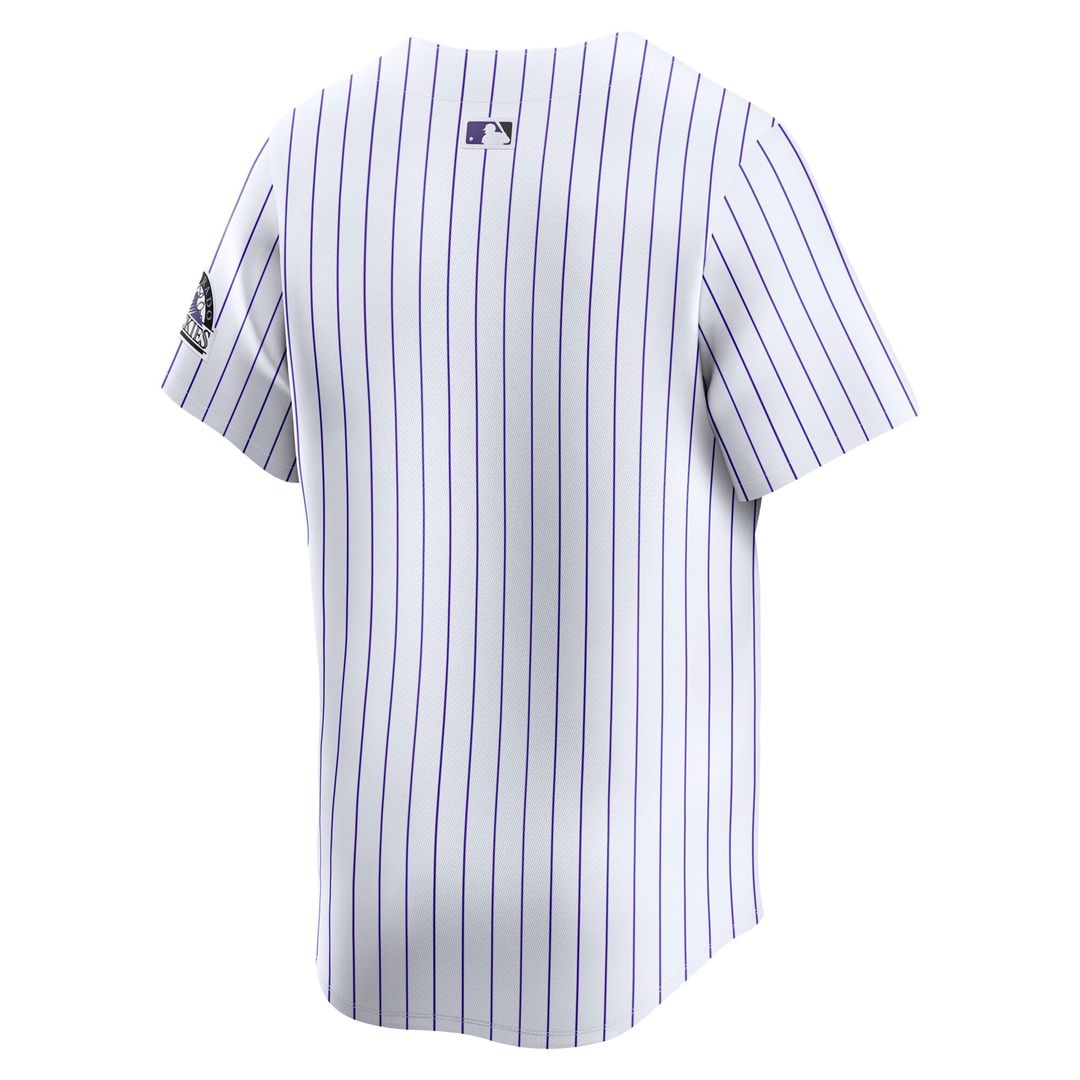 Colorado Rockies Youth Home Limited Jersey - White