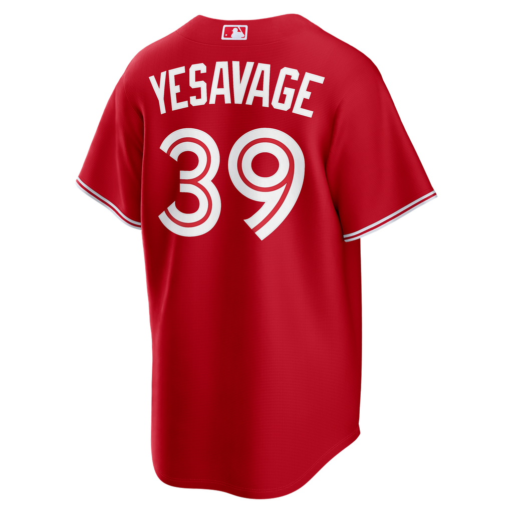 Trey Yesavage Toronto Blue Jays Canada Day Replica Jersey - Red