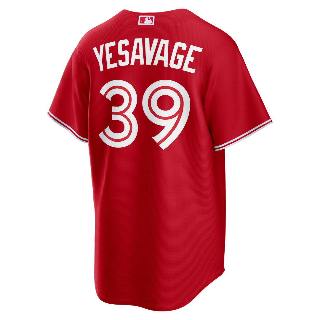 Trey Yesavage Toronto Blue Jays Canada Day Replica Jersey - Red