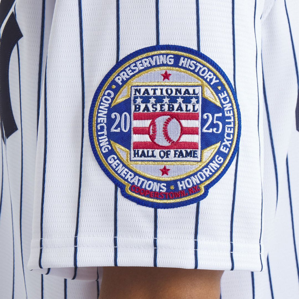 CC Sabathia New York Yankees 2025 Baseball Hall of Fame Name & Number Retired Replica Jersey - White