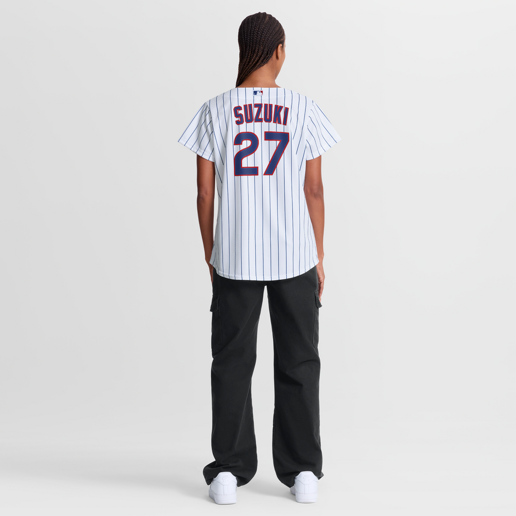 Seiya Suzuki Chicago Cubs Women's Home Replica Jersey - White