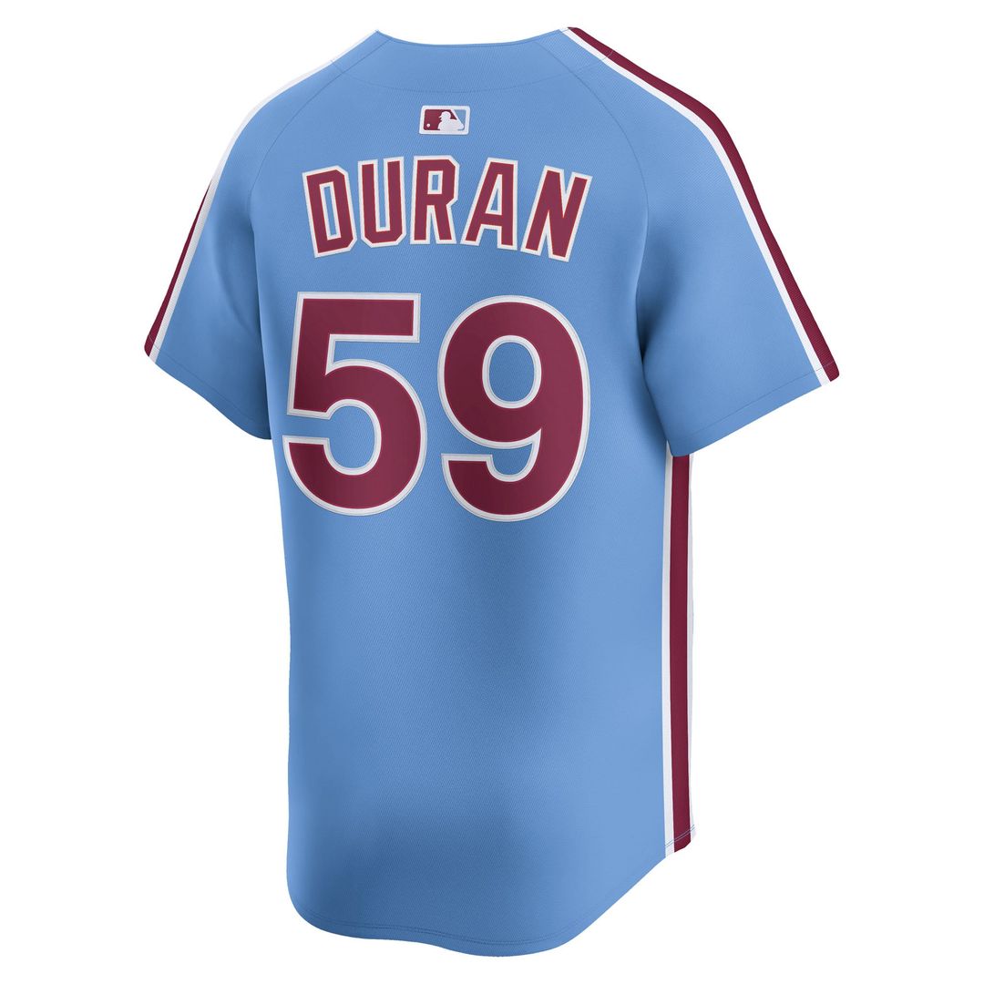 Jhoan Duran Philadelphia Phillies Alternate Limited Player Jersey - Light Blue