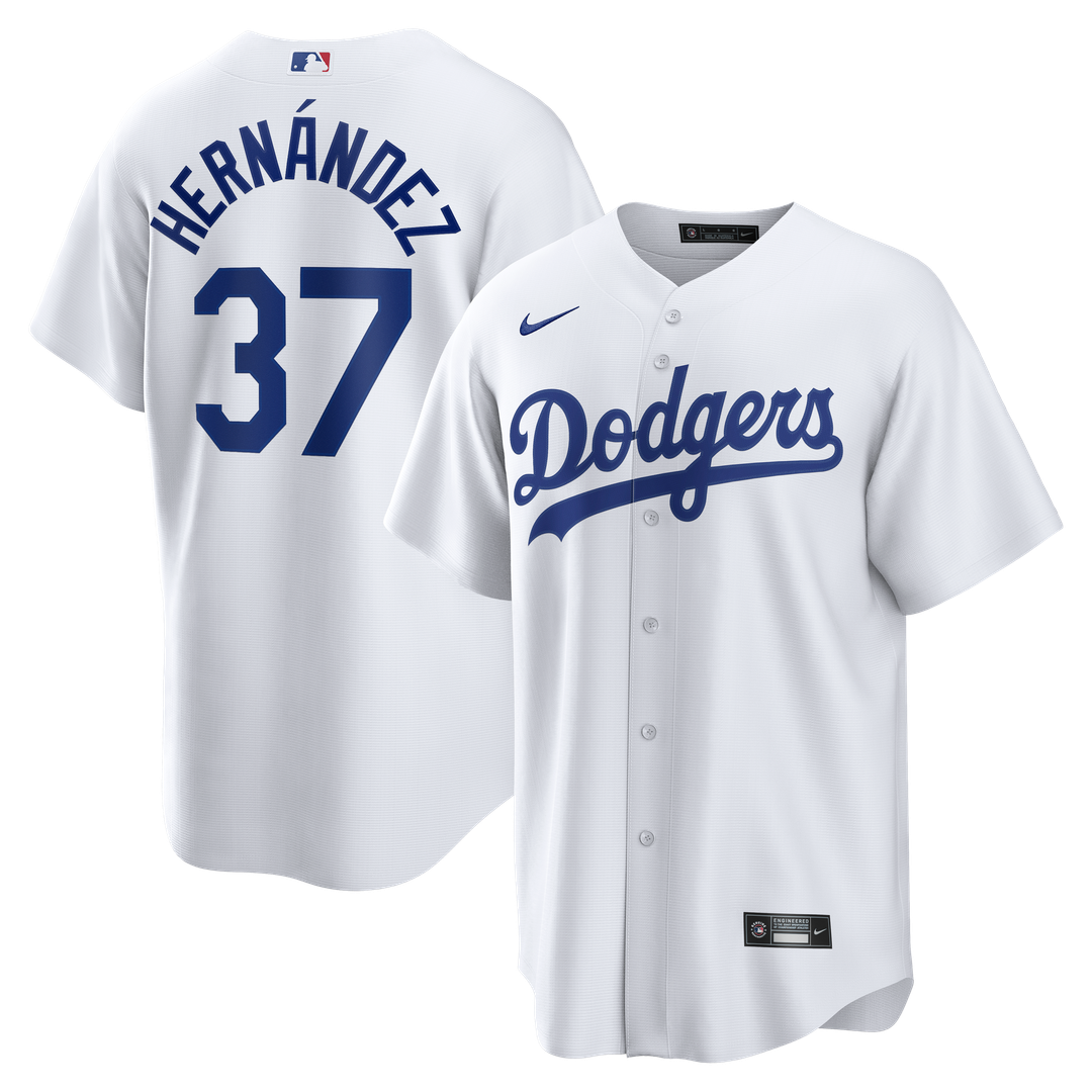 Teoscar Hernández Los Angeles Dodgers Home Replica Jersey - White