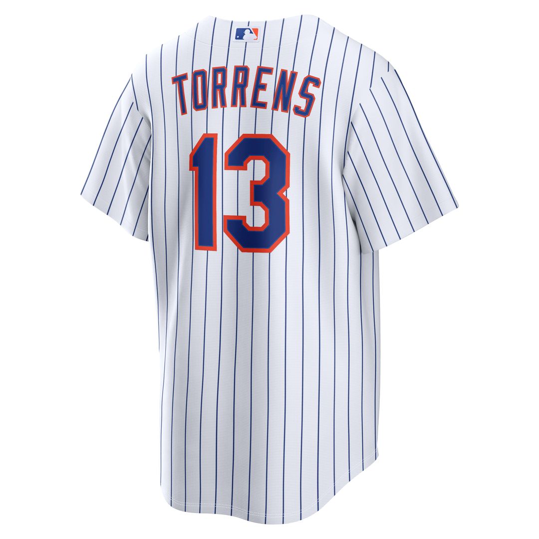 Luis Torrens New York Mets Home Replica Jersey - White