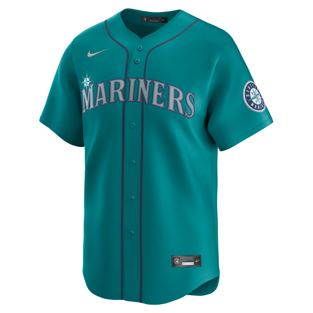 Cal Raleigh Seattle Mariners Alternate Limited Jersey - Teal