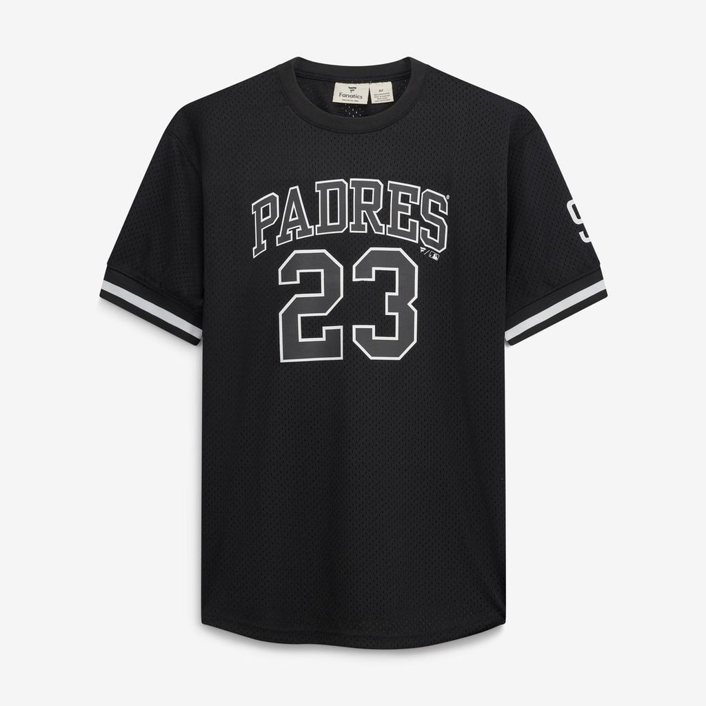 Fernando Tatis Jr. San Diego Padres Fanatics Big & Tall Heavyweight Mesh Jersey - Black/White