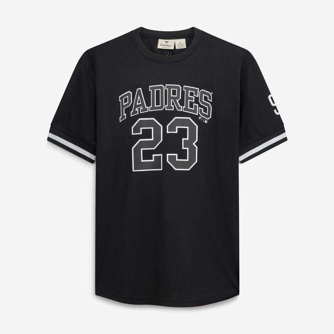 Fernando Tatis Jr. San Diego Padres Fanatics Big & Tall Heavyweight Mesh Jersey - Black/White