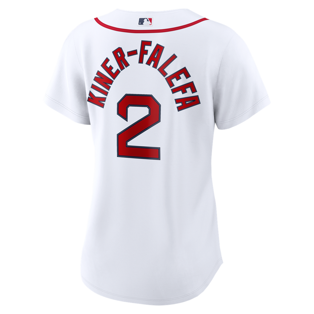 Isiah Kiner - Falefa Boston Red Sox Women's Home Replica Jersey - White