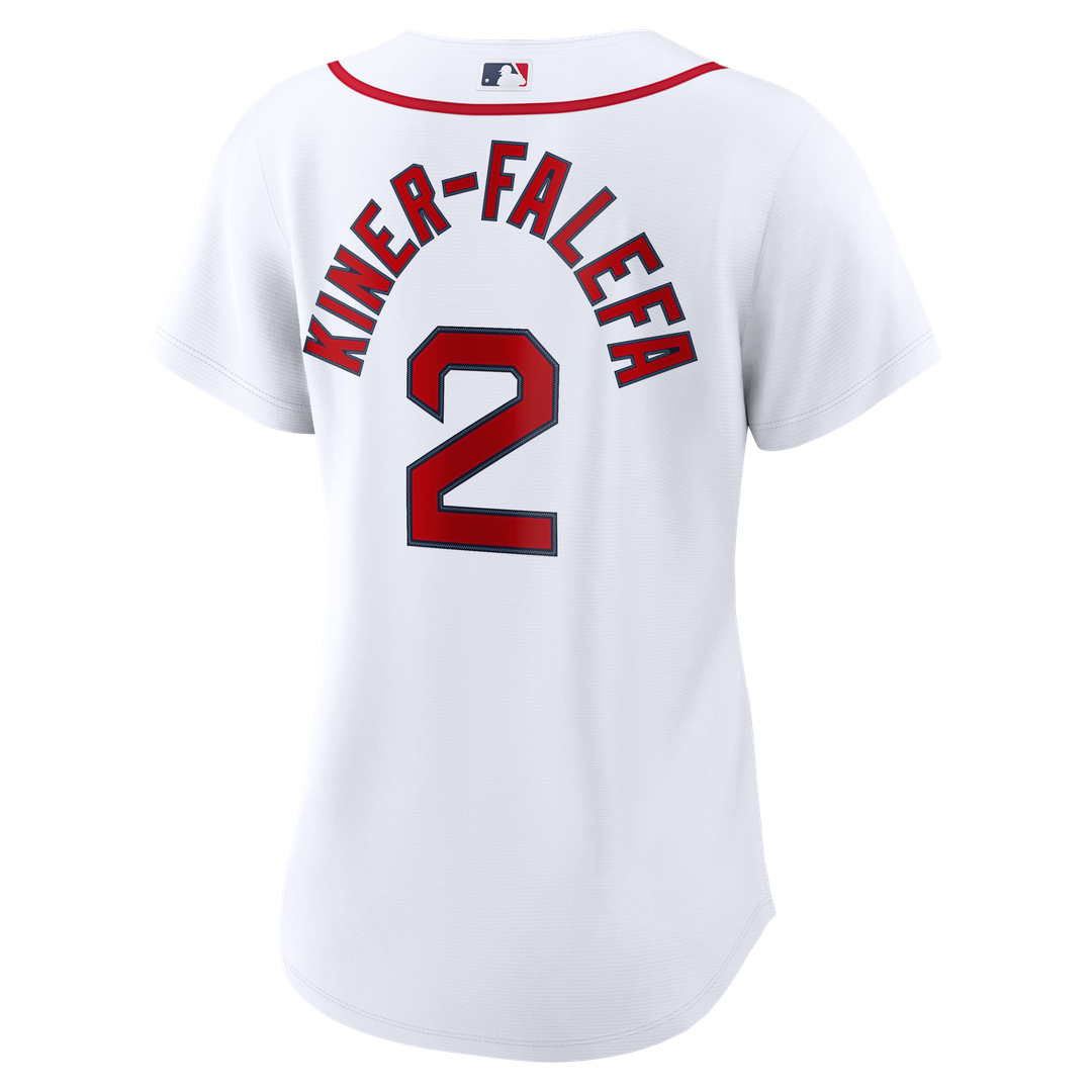 Isiah Kiner - Falefa Boston Red Sox Women's Home Replica Jersey - White