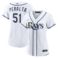 Freddy Peralta Tampa Bay Rays Women's Home Replica Jersey - White