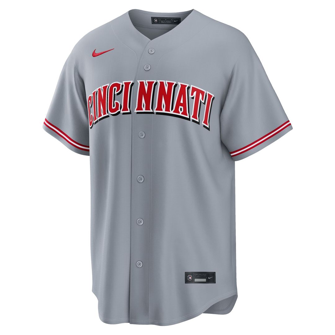 Elly De La Cruz Cincinnati Reds Road Replica Jersey - Gray