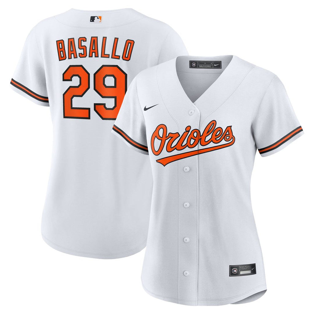 Samuel Basallo Baltimore Orioles Women's Replica Player Jersey - White