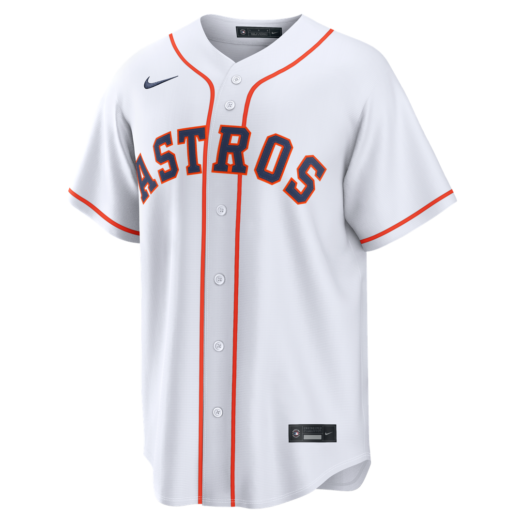 Jose Altuve Houston Astros Home Replica Jersey - White