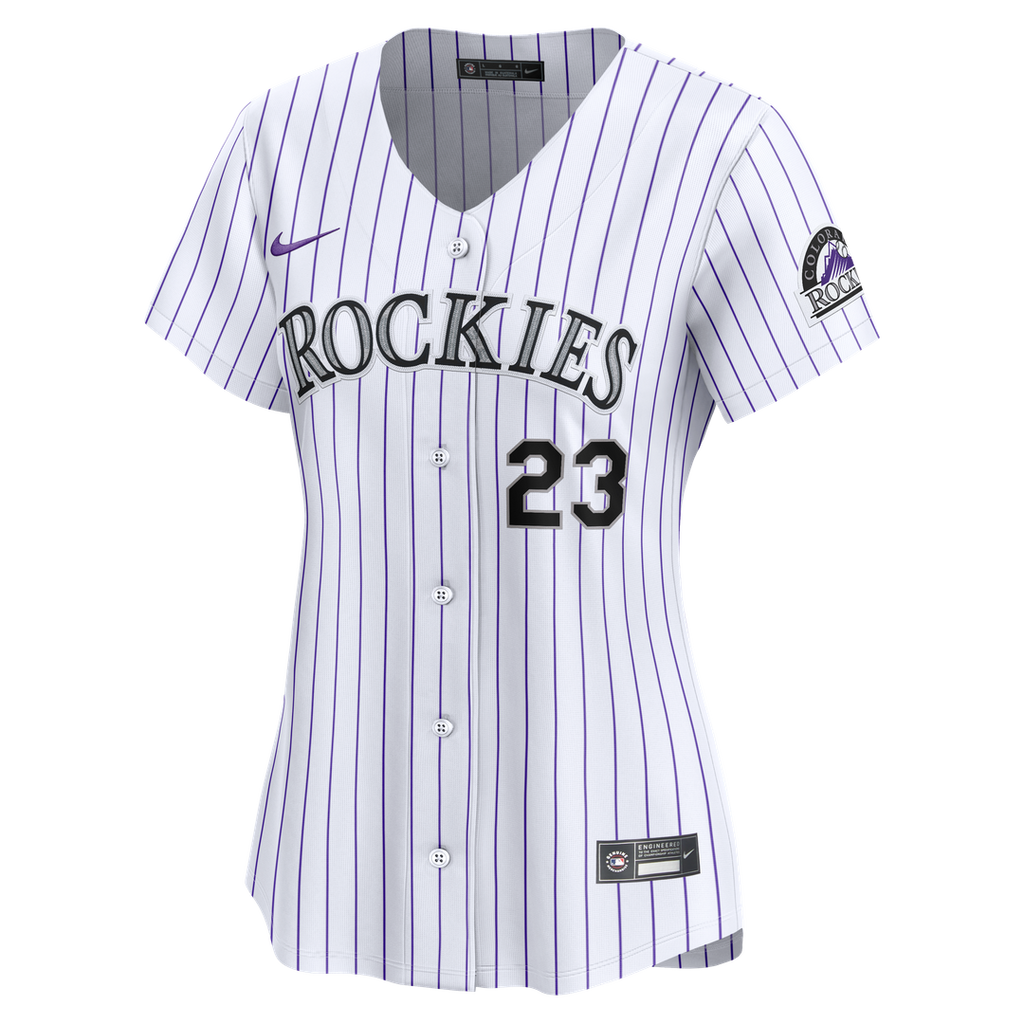 Kris Bryant Colorado Rockies Women's Home Limited Player Jersey - White