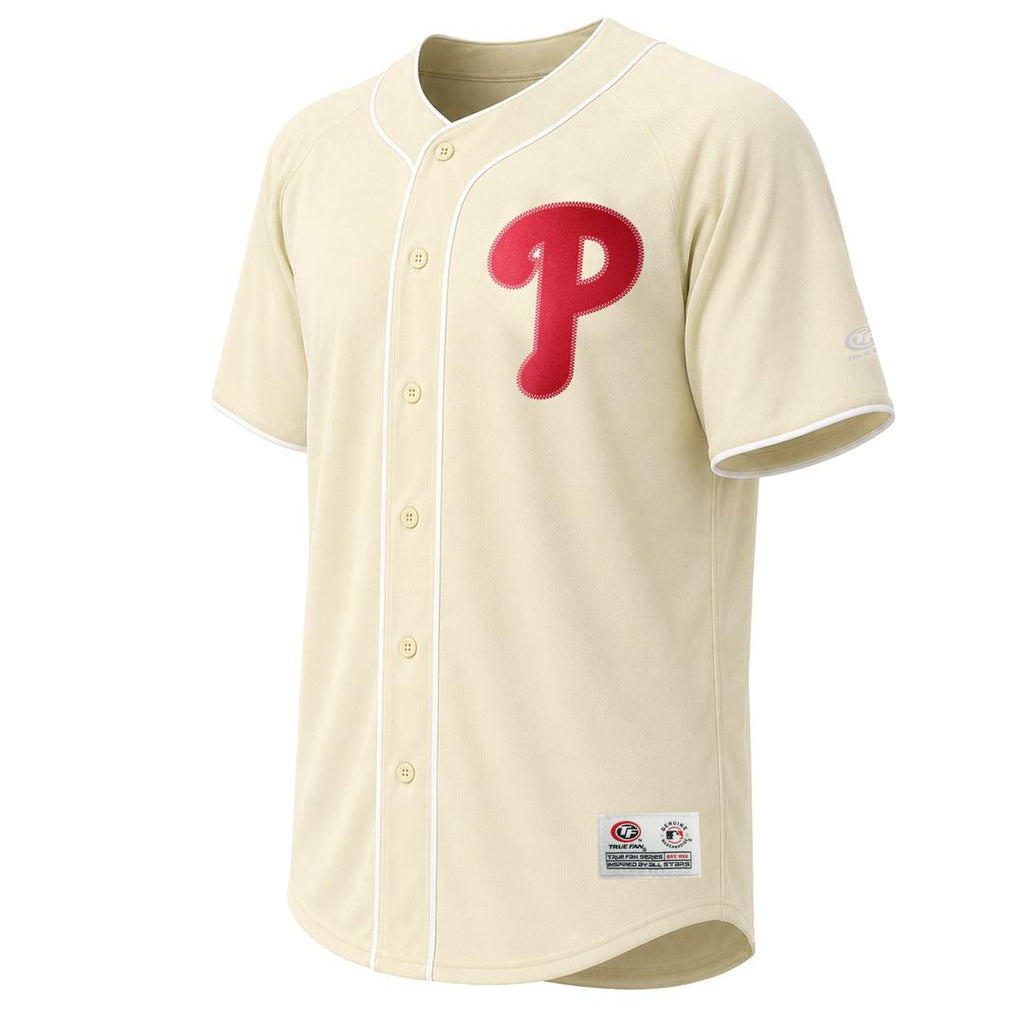 Philadelphia Phillies Stitches Fashion Jersey - Cream