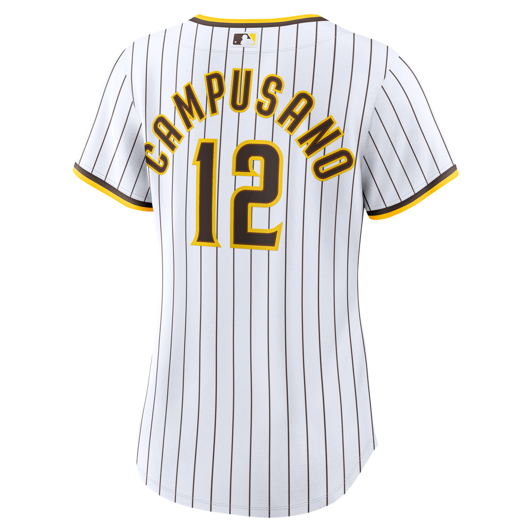 Luis Campusano San Diego Padres Women's Home Replica Jersey - White