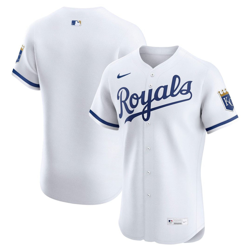 Kansas City Royals Home Elite Jersey - White