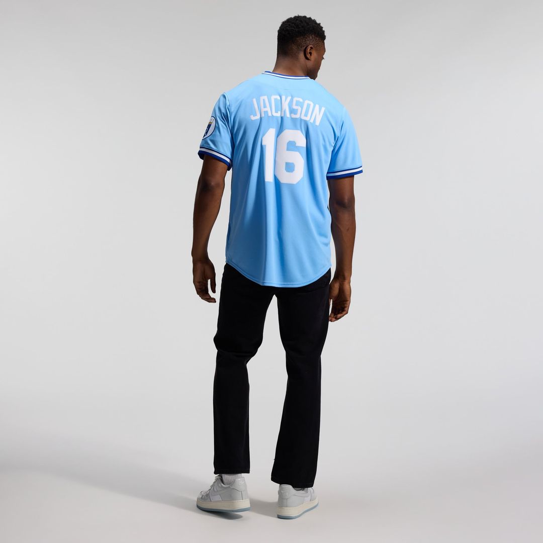 Bo Jackson Kansas City Royals Throwback Cooperstown Collection Limited Jersey - Light Blue