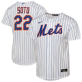Juan Soto New York Mets Youth Home Replica Player Jersey - White