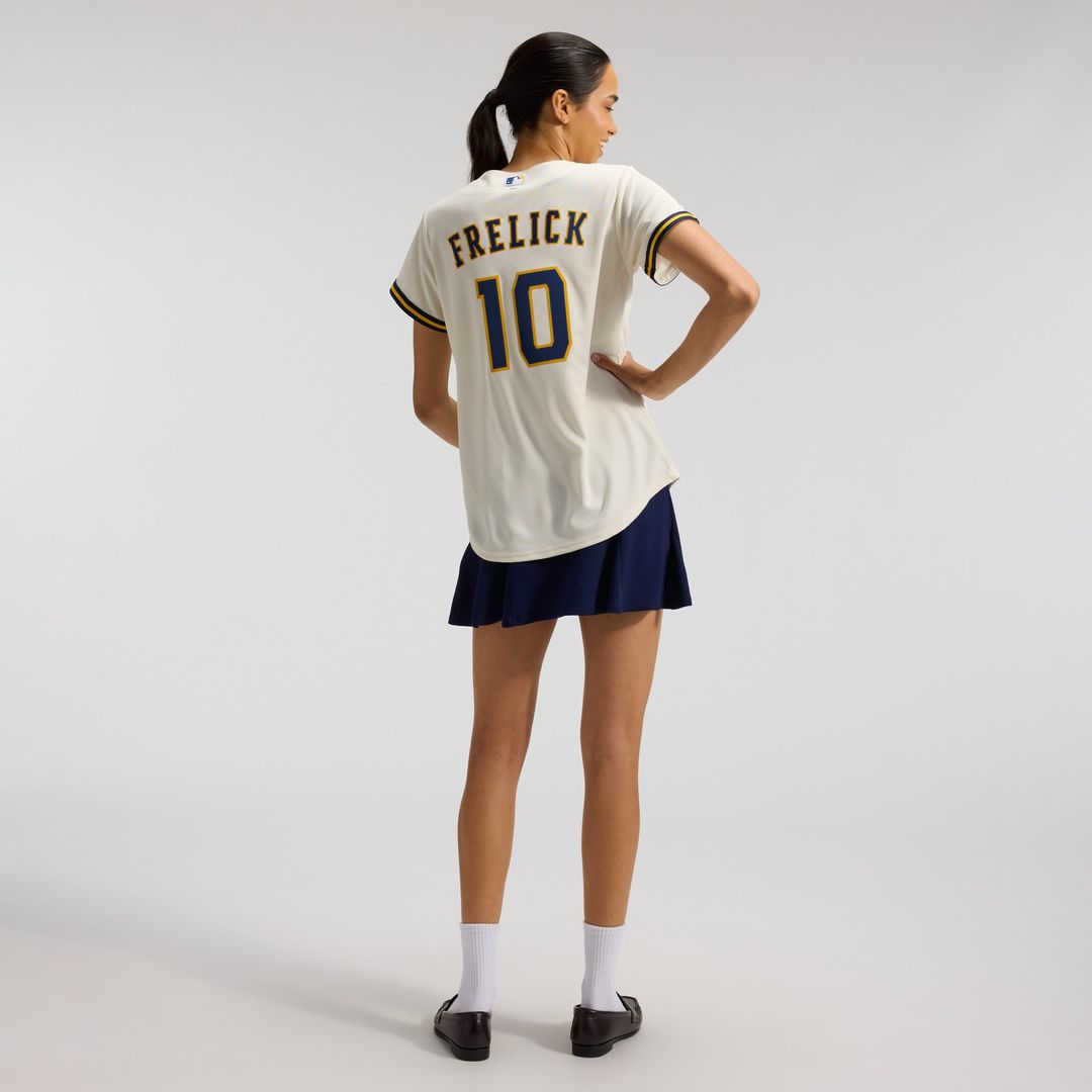 Sal Frelick Milwaukee Brewers Women's Home Replica Jersey - Cream