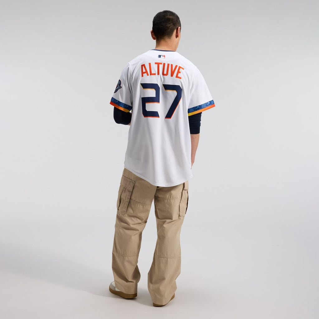 Jose Altuve Houston Astros 2025 City Connect Limited Player Jersey - White