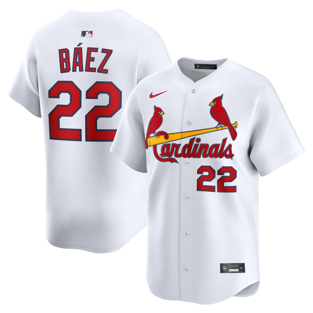 Joshua Báez St. Louis Cardinals Home Limited Player Jersey - White