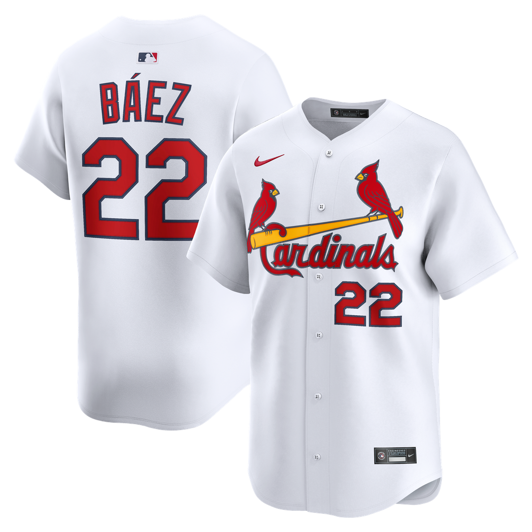 Joshua Báez St. Louis Cardinals Home Limited Player Jersey - White