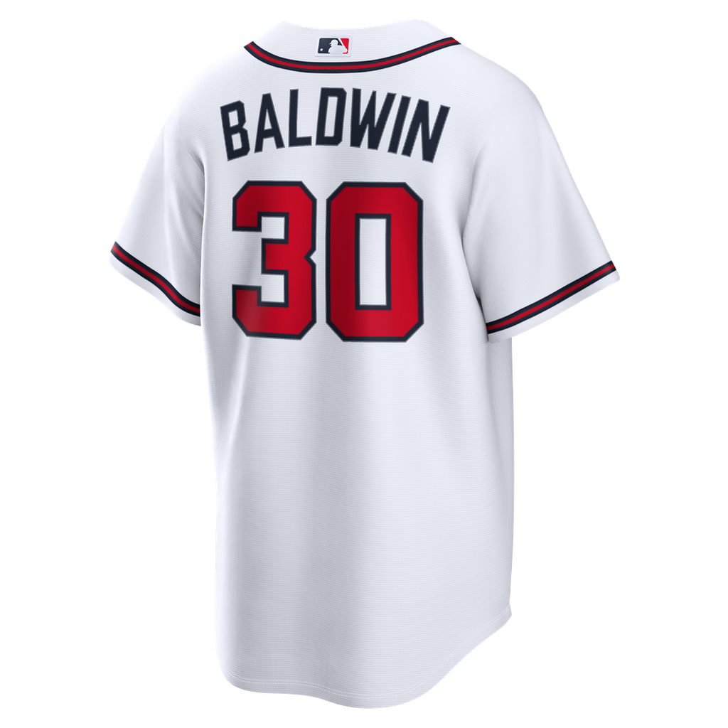 Drake Baldwin Atlanta Braves Home Replica Jersey - White
