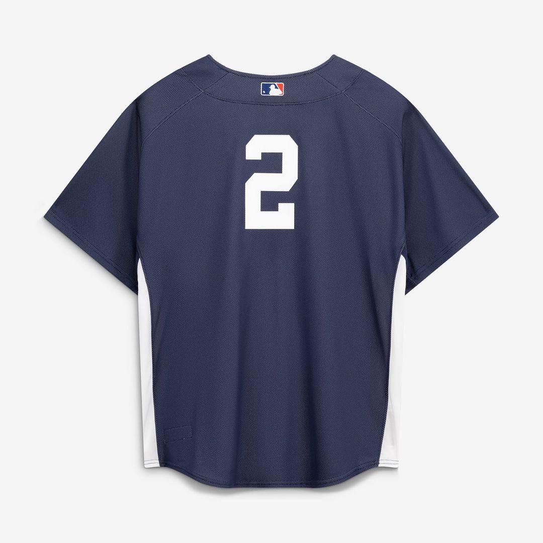 Derek Jeter New York Yankees Authentic Batting Practice Jersey - Navy