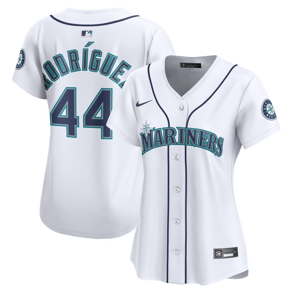 Julio Rodríguez Seattle Mariners Women's Home Limited Jersey - White