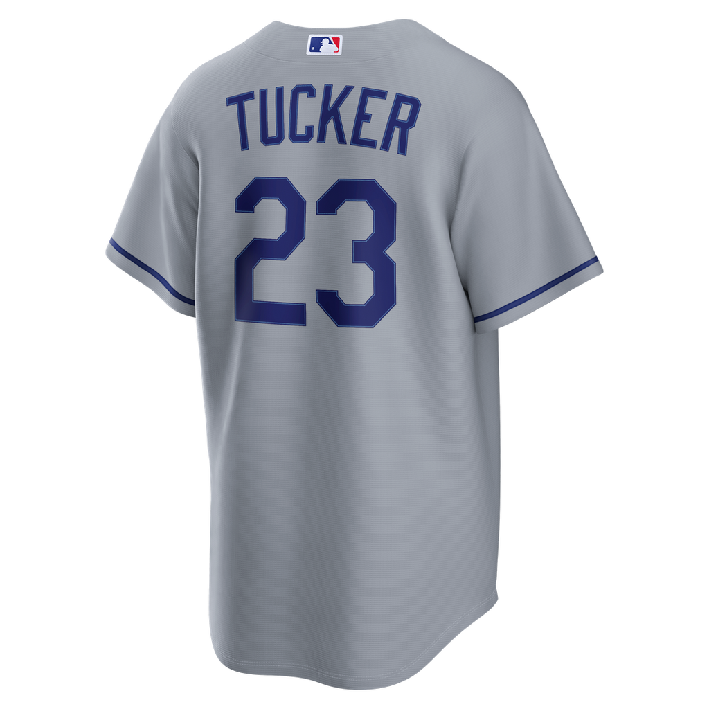 Kyle Tucker Los Angeles Dodgers Road Replica Jersey - Gray